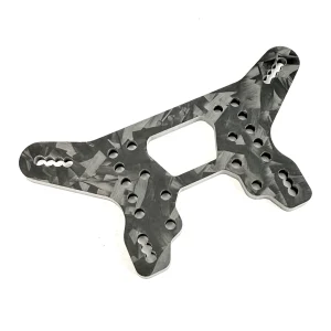 R1 Wurks – Forged carbon fibre 3 dot rear shock tower (Xray XB4 series)