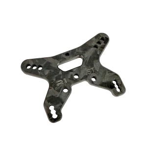 R1 Wurks – Forged carbon fibre standard front shock tower – middle camber links (AE B84)