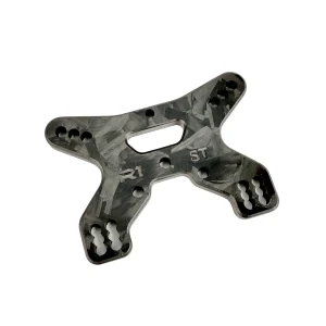 R1 Wurks – Forged carbon fibre standard front shock tower – std camber links (AE B84)