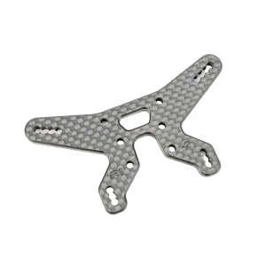 R1 Wurks – Gloss carbon fibre -2mm rear shock tower – middle camber links (AE B84)
