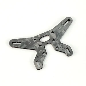 R1 Wurks – Forged carbon fibre -2mm rear shock tower – middle camber links (AE B84)