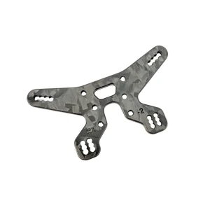 R1 Wurks – Forged carbon fibre -2mm rear shock tower – std camber links (AE B84)