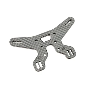 R1 Wurks – Gloss carbon fibre standard rear shock tower – std camber links (AE B84)