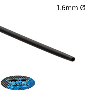 X-Partz – Black heatshrink tubing – 1.6mm (1 metre)