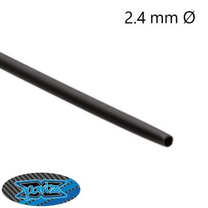 X-Partz – Black heatshrink tubing – 2.4mm (1 metre)