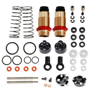 Rear 13mm big bore shock aborbers complete set - pr (LC10B5 V2)