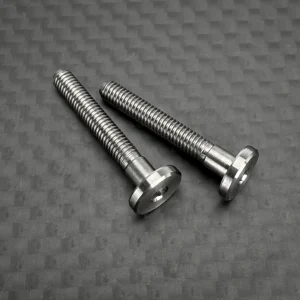 R1 Wurks – Titanium M3 x 20mm Low Profile Upper Shock Mount Button Head screws (2 pcs)