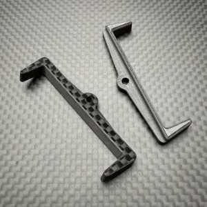 R1 Wurks - Carbon fibre battery mounts - transverse (R1B)