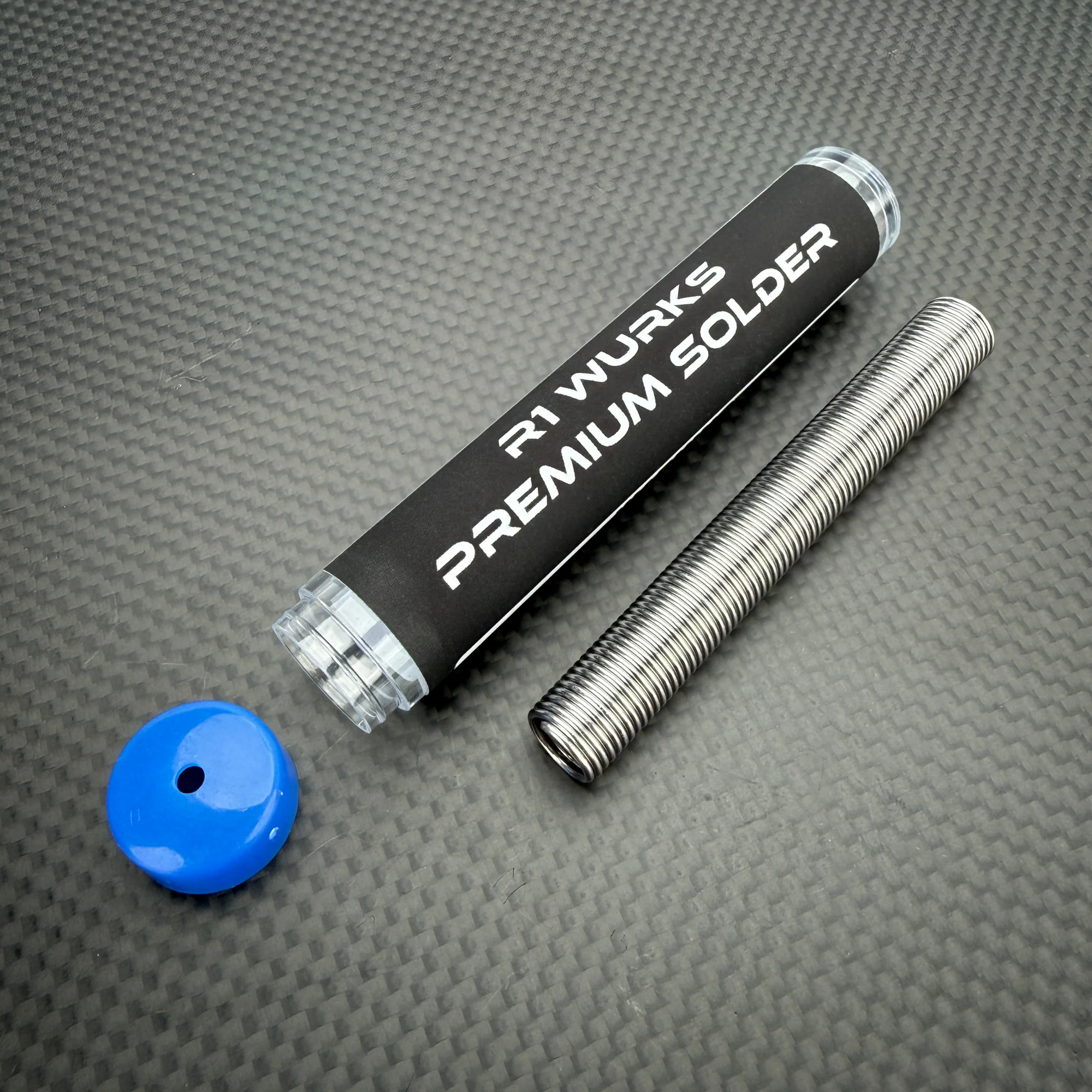 R1 Wurks – Premium resin core solder – 1.0mm (12g tube) - Image 2