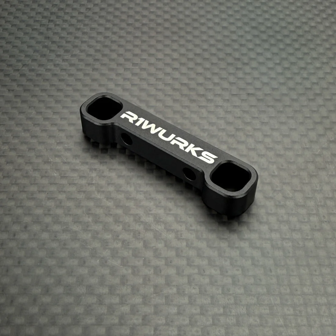R1 Wurks – Black aluminium front arm mount – A block (AE B84) - Image 4