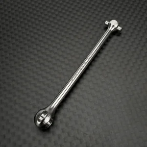 R1 Wurks – Titanium ultra-lightweight 57mm centre CVA bone – for motor forward (AE B84)