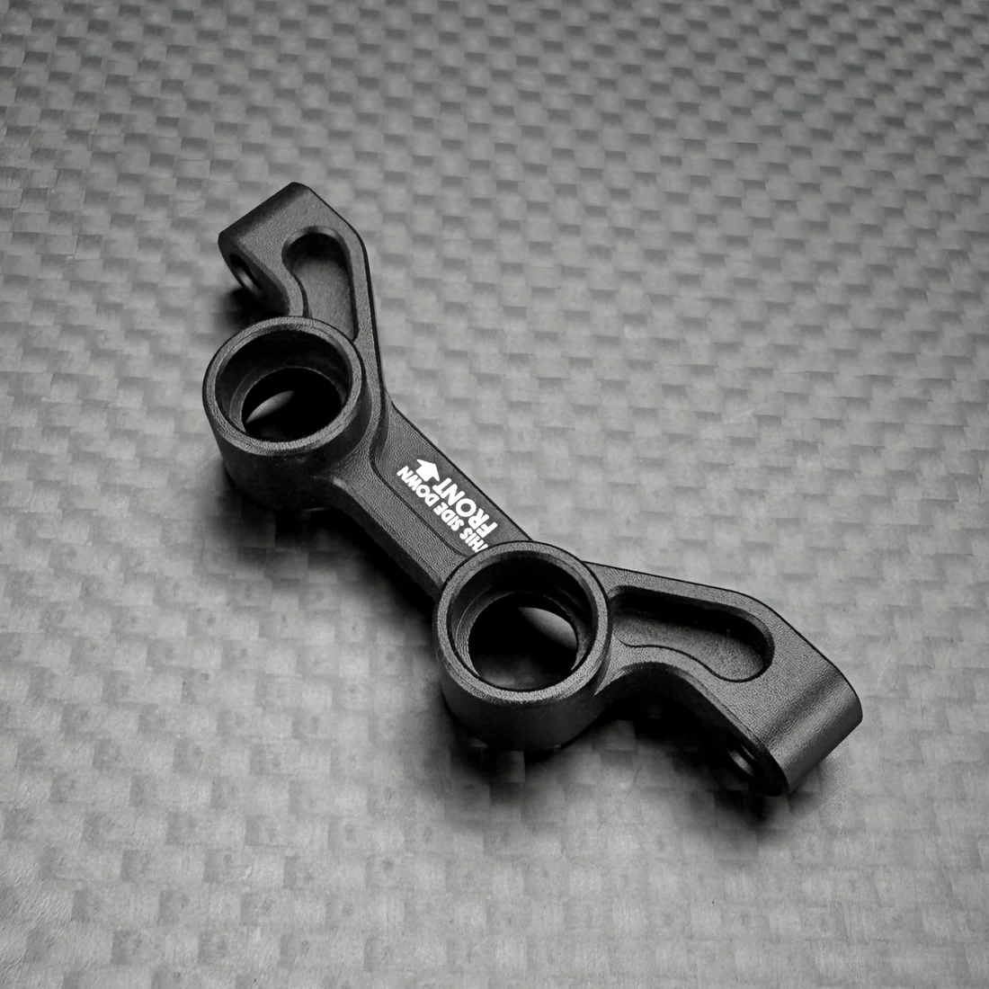 R1 Wurks – Black aluminium steering rack (R1B) - Image 2