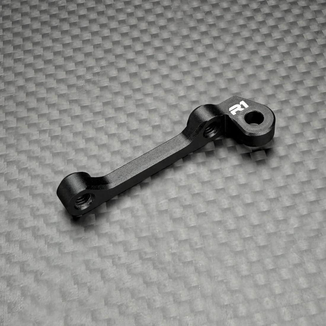 R1 Wurks – Black aluminium side fan mount (R1B)