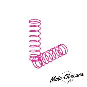 Moto-Obscura Losi retro Pink rear shock springs – 2.3lb/in (pr)