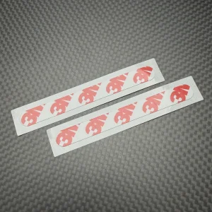 R1 Wurks - Chassis weight adhesive strips - long - pr (R1B)