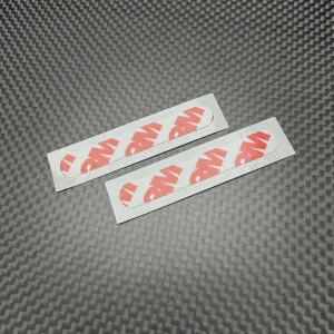 R1 Wurks - Chassis weight adhesive strips - short - pr (R1B)