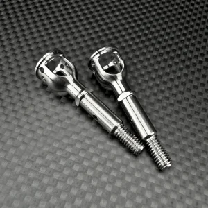 R1 Wurks – Titanium Ultra-Lightweight rear CVA axles – pr (R1B)