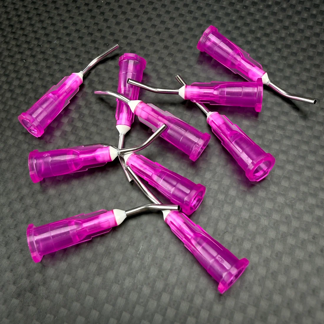 R1 Wurks – metal glue tips - thick - pink (10 pcs)