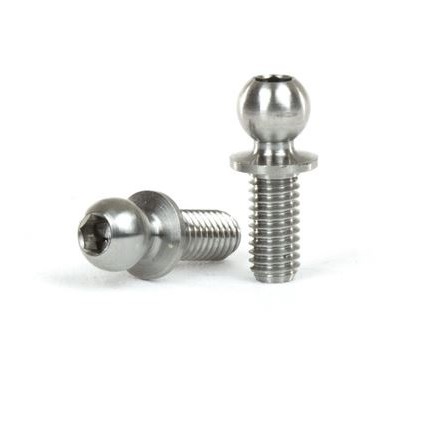 Titanium 5.0m x 6mm steering ballstuds - pr (Awesomatix A800)