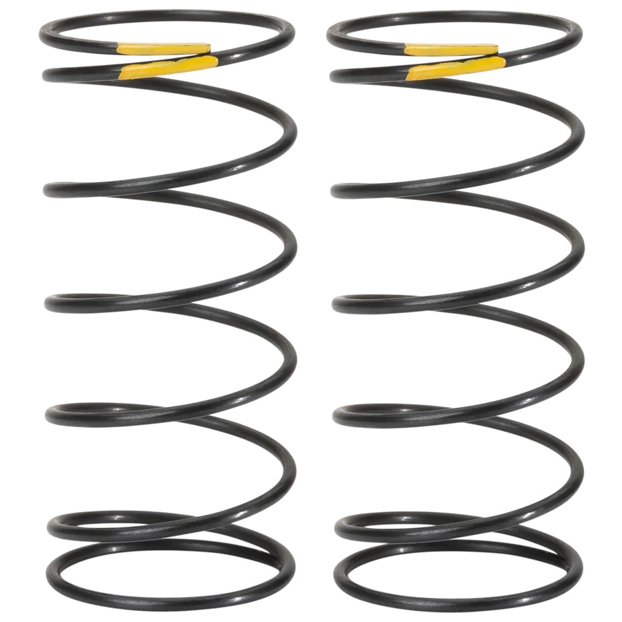 1Up X-Gear - 13mm Buggy Front Springs - Yellow - Hard - 6.75T (pr)