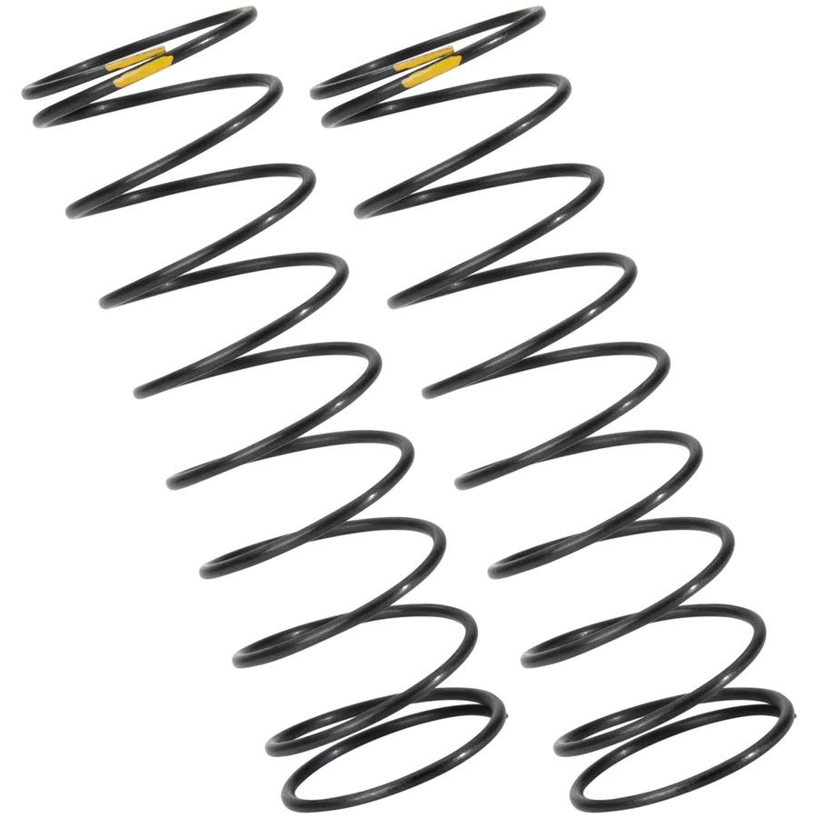 1Up X-Gear - 13mm Buggy Rear Springs - Yellow - Hard - 9.75T (pr)
