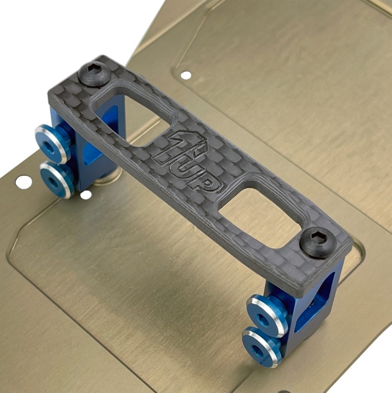 1Up Racing - HD carbon fibre servo mount brace (Associated B6.3 or B6.4)