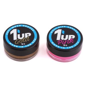 1Up Racing - Pro Pack diff grease set (gold and pink)