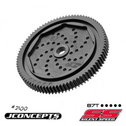 Silent Speed - machined 87 tooth spur gear (Associated RC10B4, T4, B44, SC10 or C4.1)