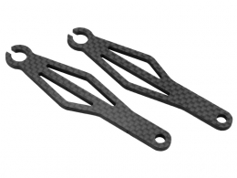 Monroe - Carbon Fibre battery brace straps - pr (Associated B44.2)