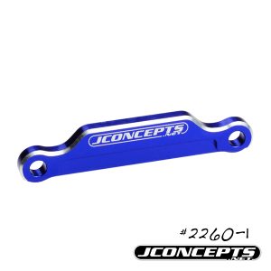 Blue aluminium front suspension brace (Kyosho Ultima RB6 or RT6)