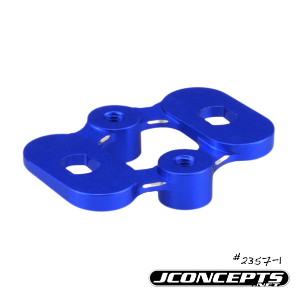 Blue aluminium wing shim (Associated B5 or B5M)