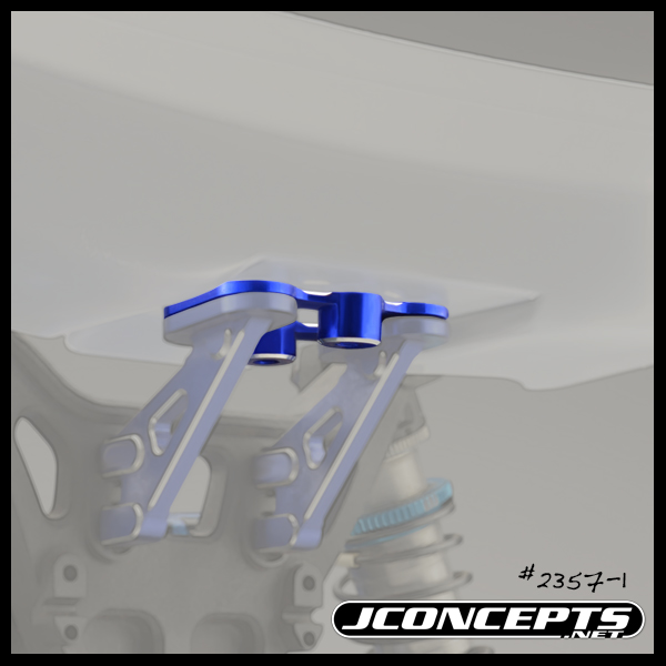 Blue aluminium wing shim (Associated B5 or B5M)