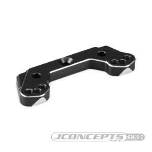 Black aluminium rear ball stud mount (Associated B6.2, B6.3, T6.2 or SC6.2)