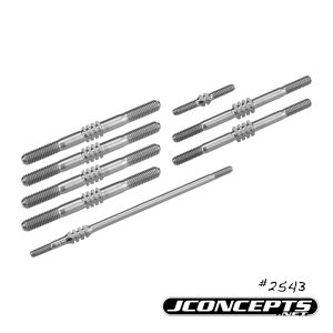 FIN - titanium turnbuckle set - 8 pcs (TLR 8IGHT 4.0)