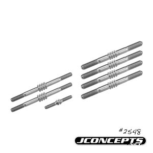 FIN - titanium turnbuckle set - 7 pcs (TLR 8IGHT-E 4.0) (D)