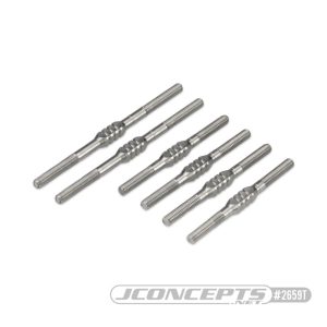 FIN titanium turnbuckles set (Tekno EB410) (D)