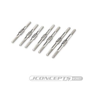 Fin - Titanium turnbuckle set - 7 pcs (Yokomo YZ4-SF)