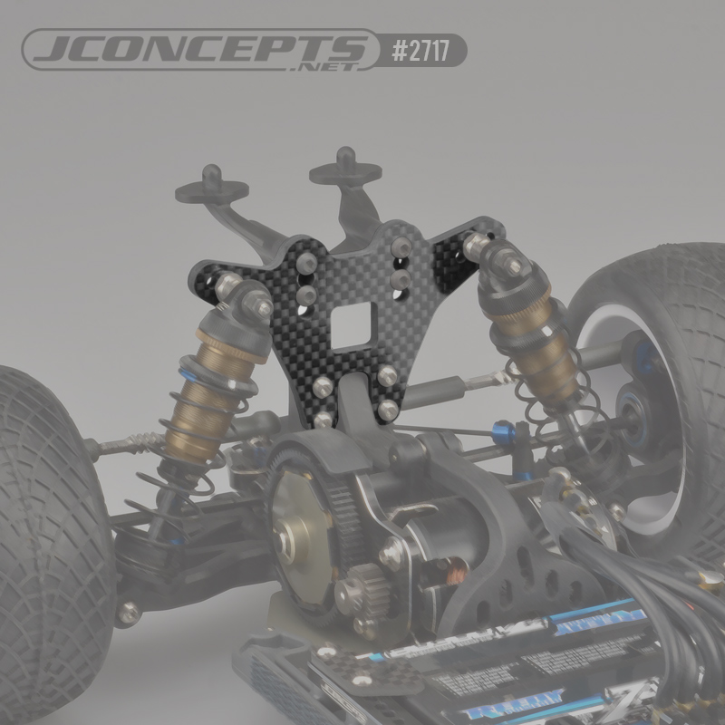 Carbon Fibre rear street stock on road shock tower (Associated B6.1)