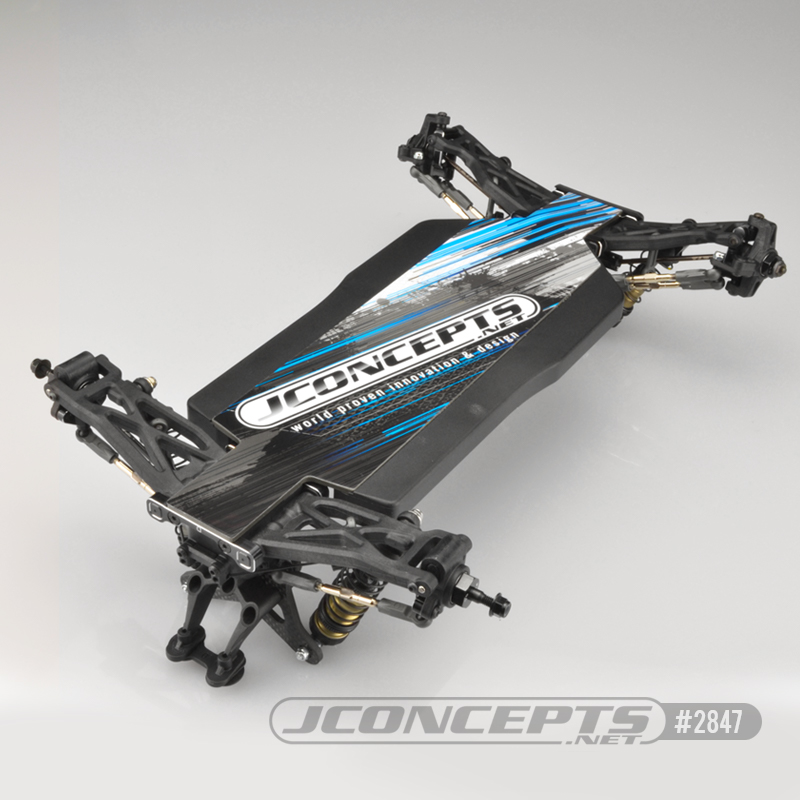 Pre-cut Striker logo chassis protective sheets - 2pcs (TLR 22X-4)