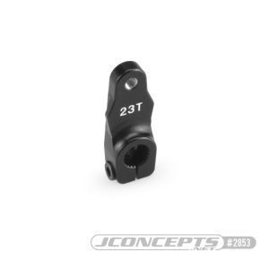 Black aluminium 18mm servo arm - 23T (generic)