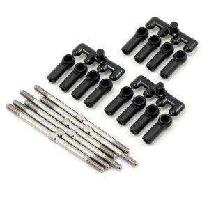 Super Duty - Titanium turnbuckle and 4.8mm ball cup kit (TLR 22 SCT)
