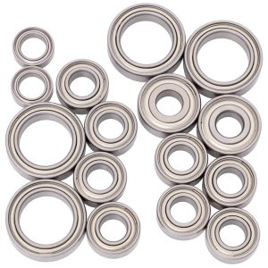 1Up Racing - Cv2 Pro ball bearing set - chrome steel and ceramic (Xray XB4 '23 Carpet)