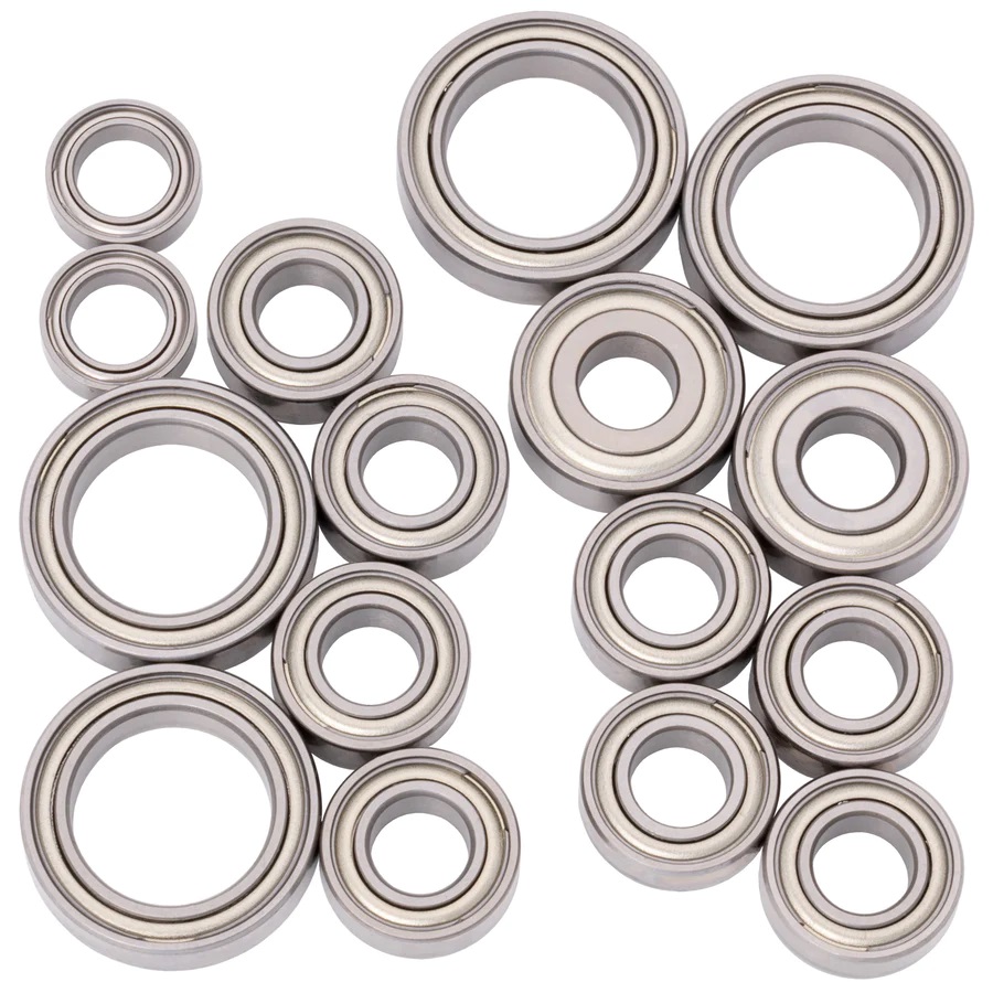 1Up Racing - Cv2 Pro ball bearing set - chrome steel and ceramic (Xray XB4 '23 Carpet)