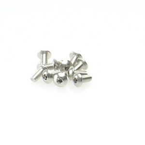 Stainless Steel Hex Button Screw M3 x 6 (10)