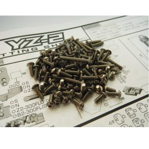 Titanium hex head screw set (Yokomo YZ-2)