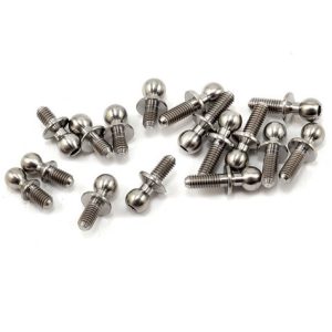 Titanium ballstud kit - 16 pieces (TLR 22-4)