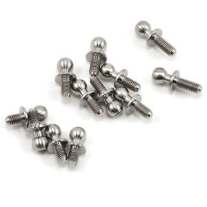 Titanium 4.8mm ball stud set - 12 pcs (Kyosho Lazer ZX6)