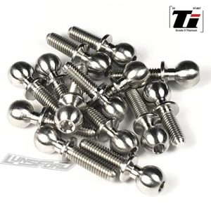 5.5mm Titanium ball stud set – 14 pcs (Yokomo YZ2 DTM2)