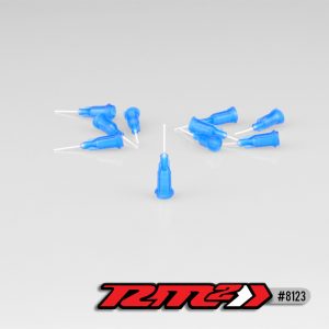 RM2 - Glue tip needle - thin bore - blue (10 pc) CA tire glue tips (5 pcs)