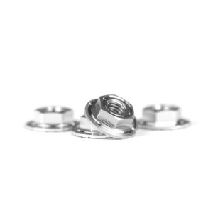 Avid RINGER M4 serrated wheel nuts - silver (4 pcs)